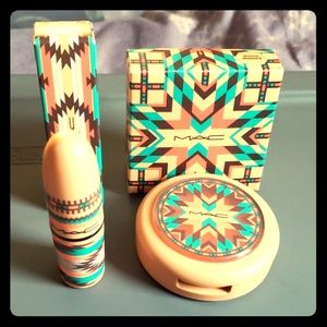 MAC limited edition blush and lipstick